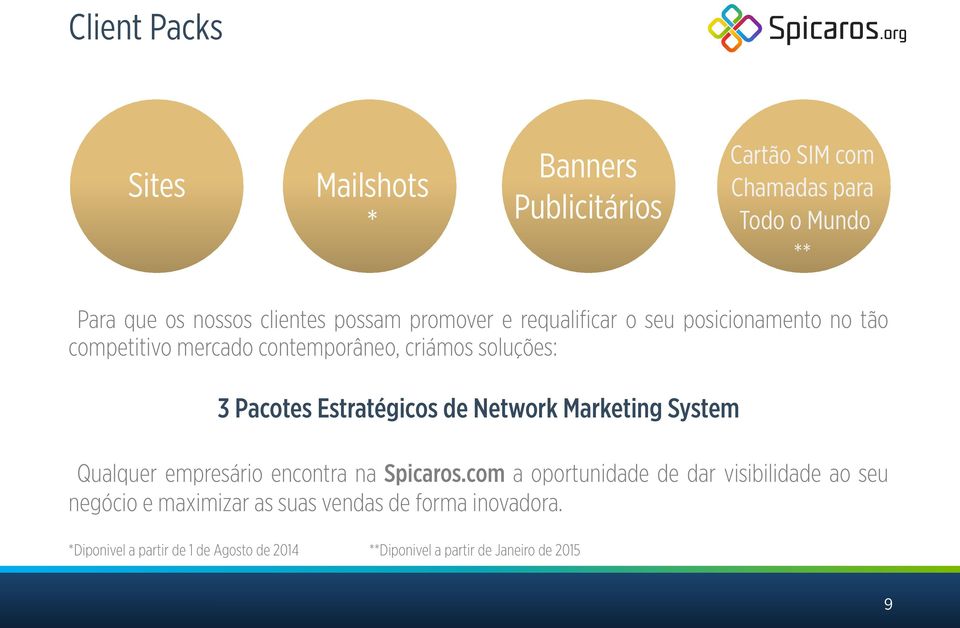 Estratégicos de Network Marketing System Qualquer empresário encontra na Spicaros.