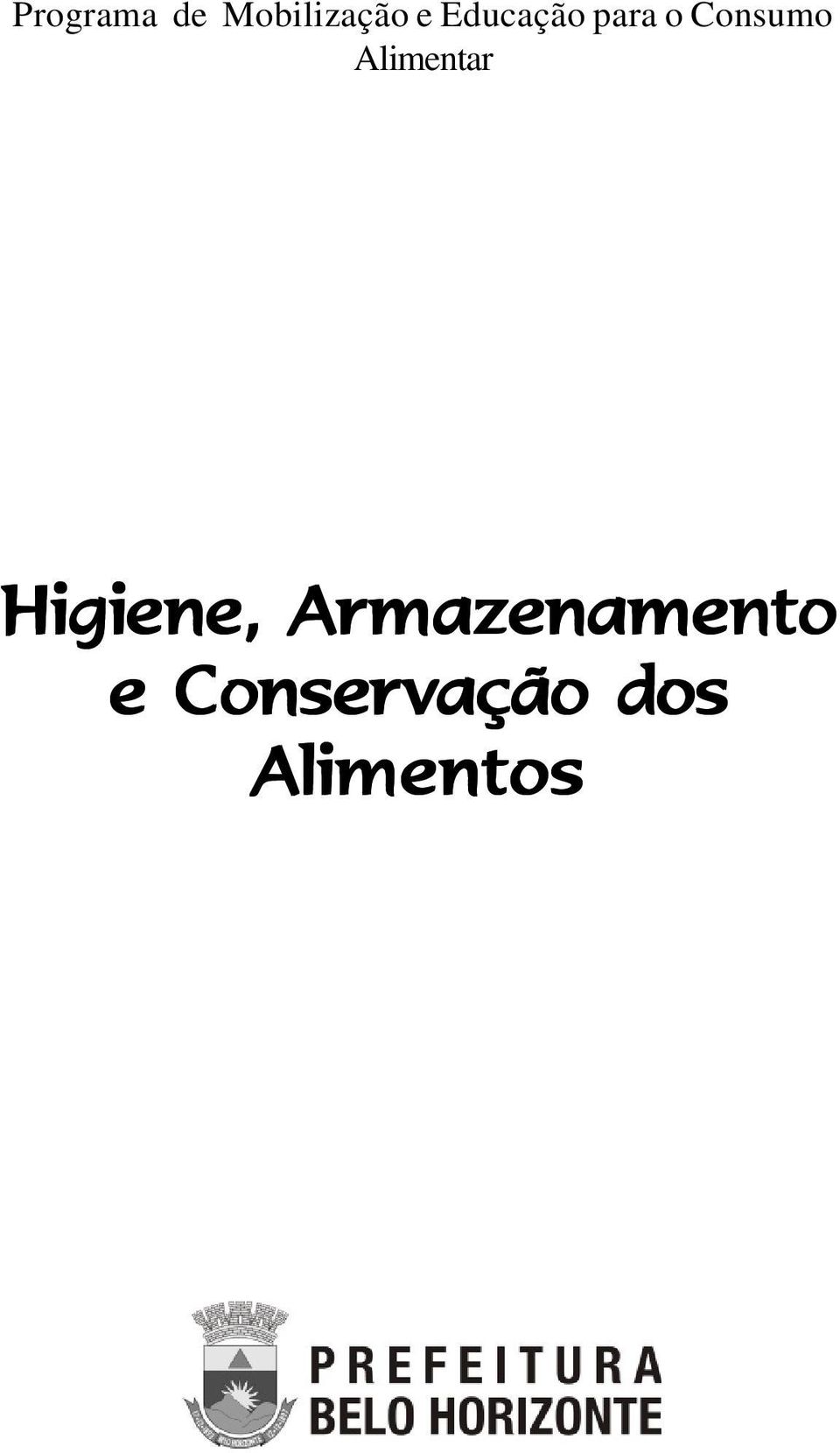 Alimentar Higiene,