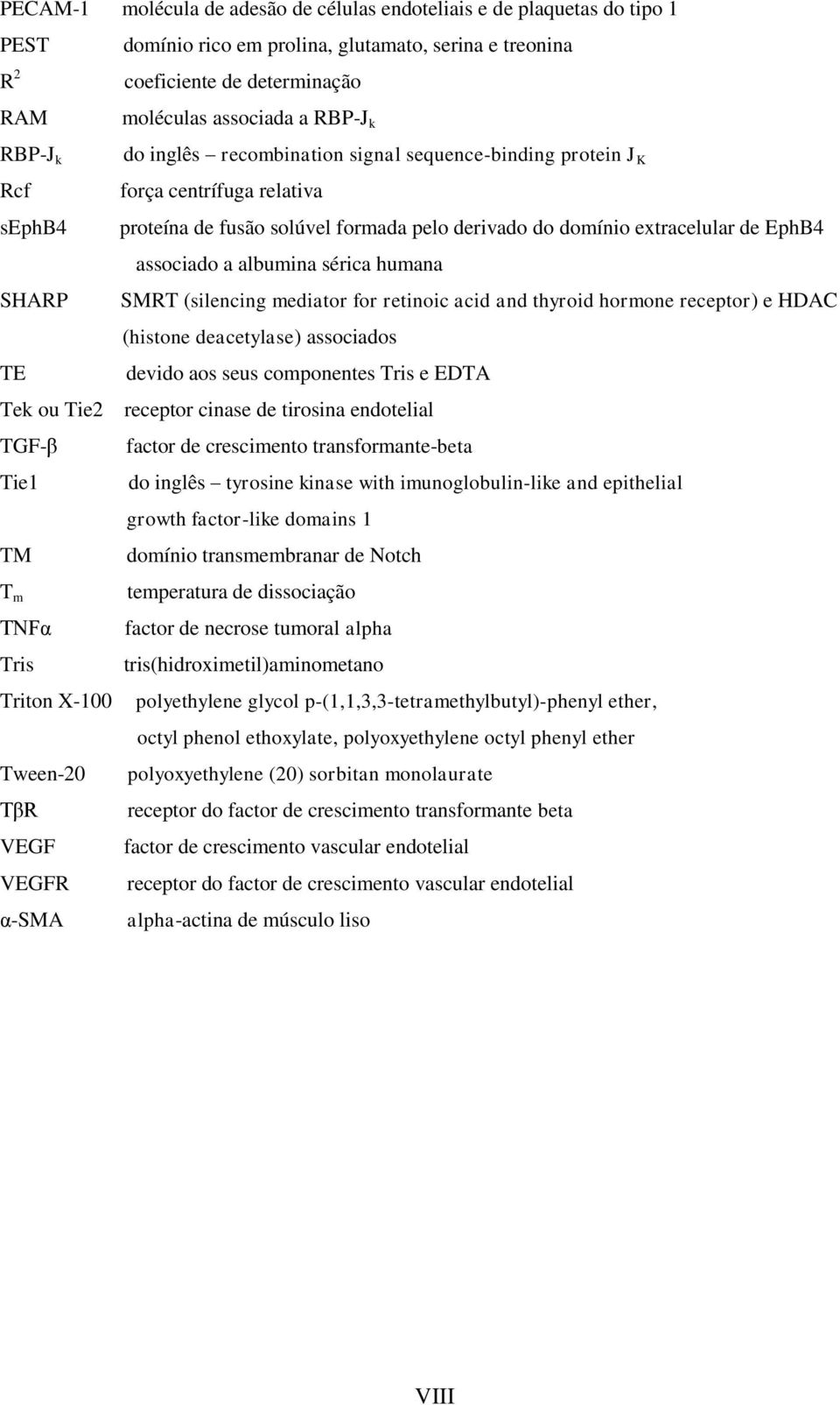 associado a albumina sérica humana SMRT (silencing mediator for retinoic acid and thyroid hormone receptor) e HDAC (histone deacetylase) associados devido aos seus componentes Tris e EDTA Tek ou Tie2