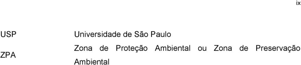 Proteção Ambiental ou