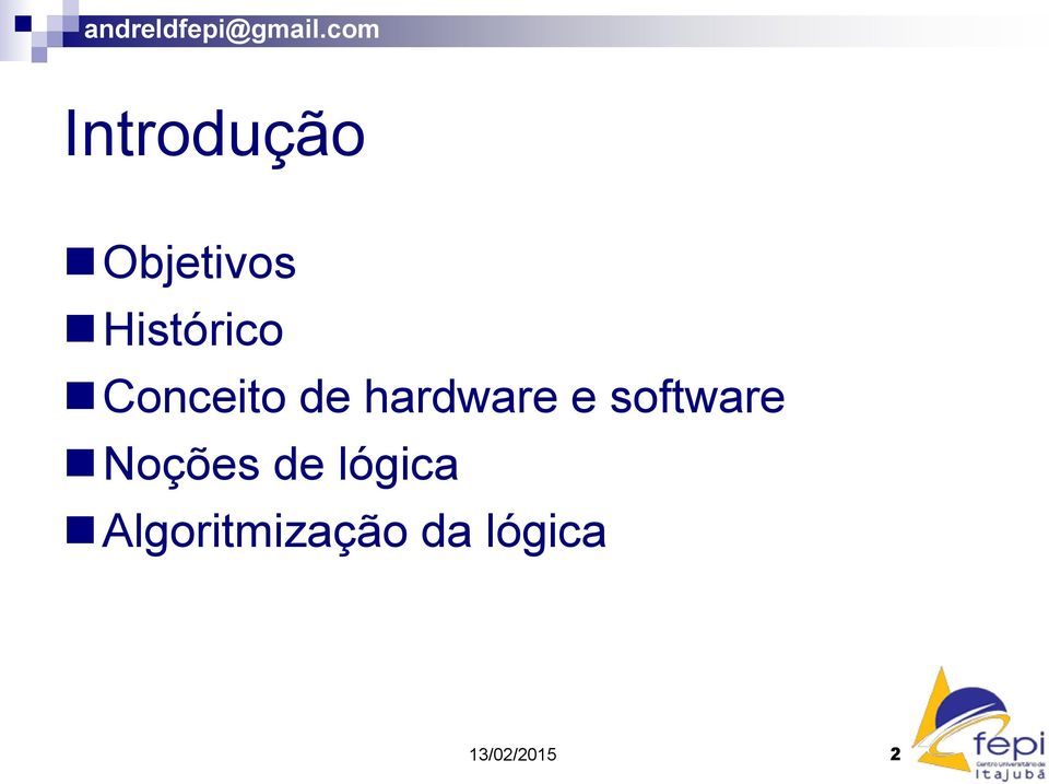 hardware e software Noções de