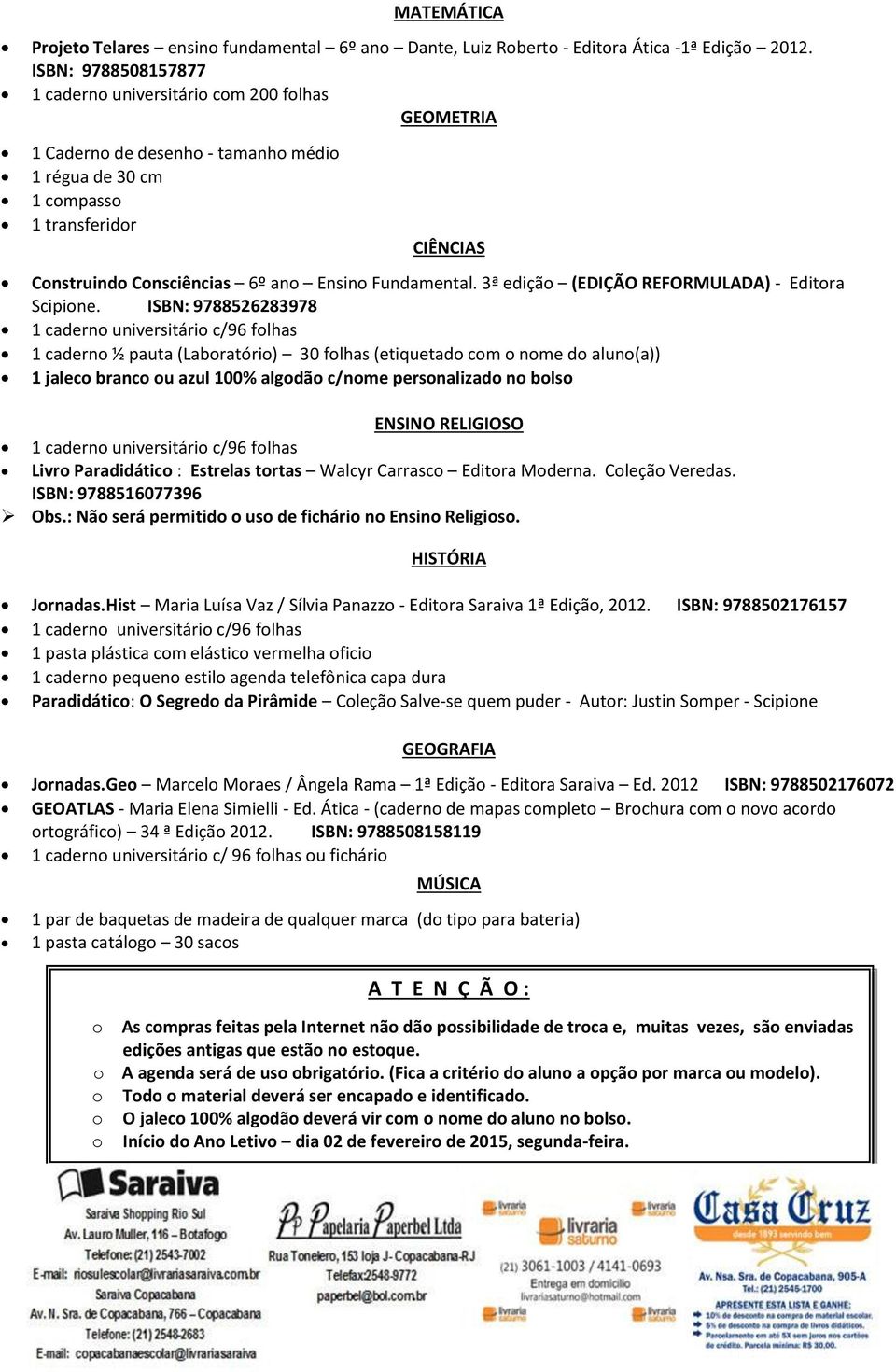 Fundamental. 3ª edição (EDIÇÃO REFORMULADA) - Editora Scipione.