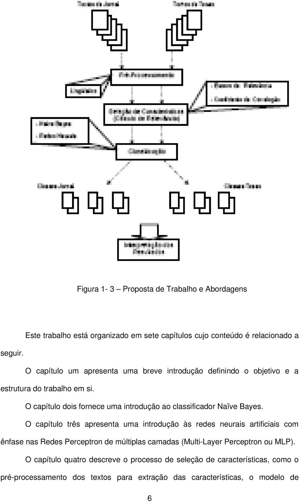 O capítulo dois fornece uma introdução ao classificador Naïve Bayes.