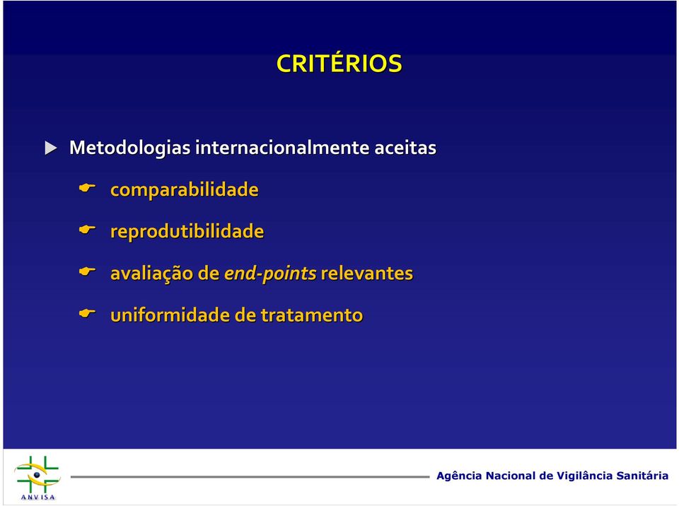 comparabilidade reprodutibilidade