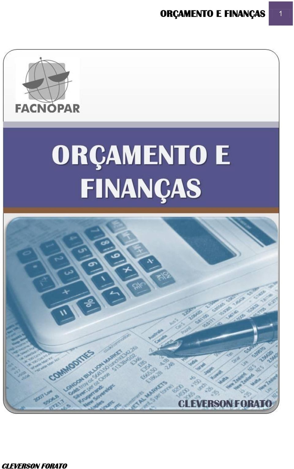 FINANÇAS