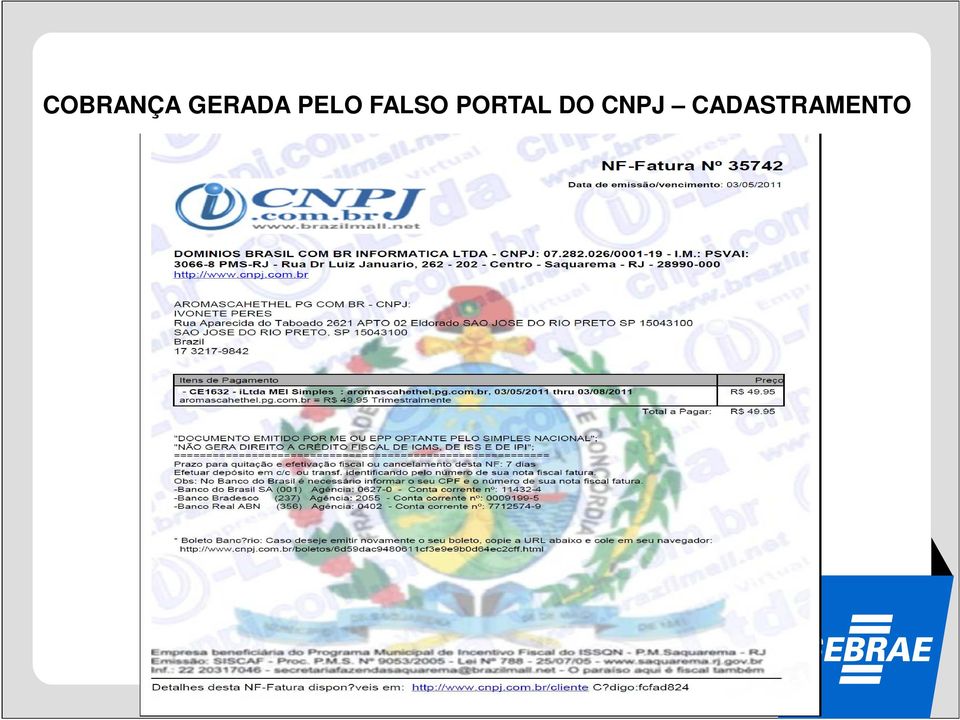 FALSO PORTAL