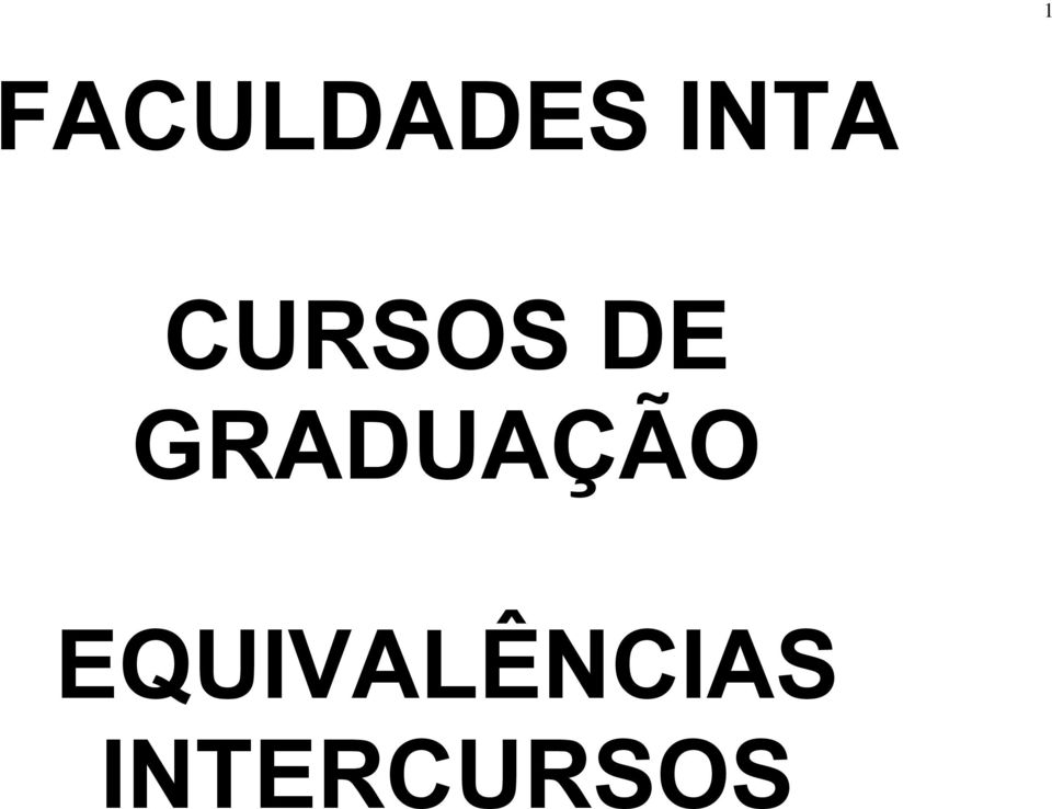 GRADUAÇÃO