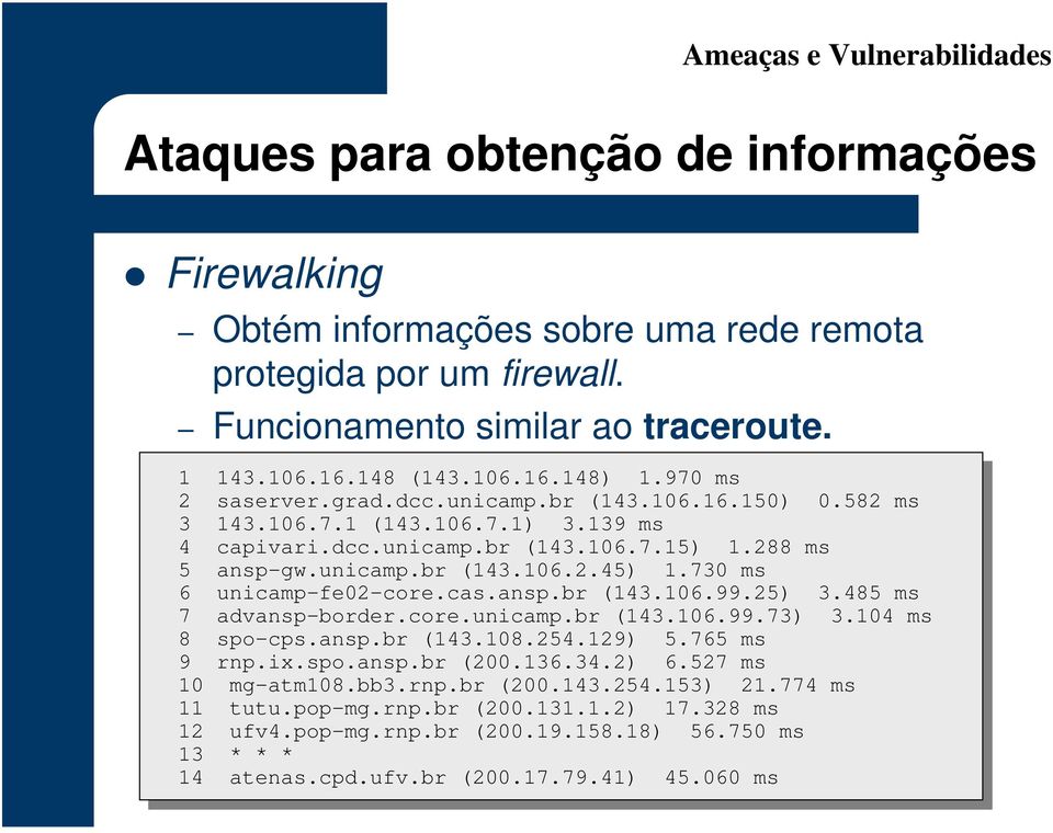 730 ms 6 unicamp-fe02-core.cas.ansp.br (143.106.99.25) 3.485 ms 7 advansp-border.core.unicamp.br (143.106.99.73) 3.104 ms 8 spo-cps.ansp.br (143.108.254.129) 5.765 ms 9 rnp.ix.spo.ansp.br (200.136.34.