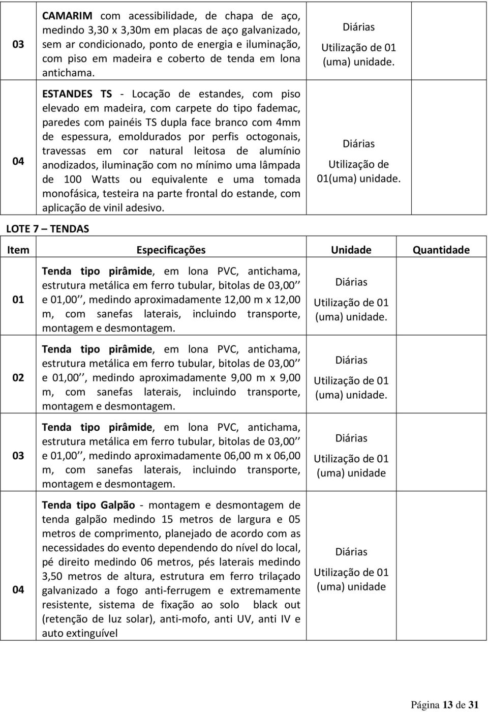 ESTANDES TS - Locação de estandes, com piso elevado em madeira, com carpete do tipo fademac, paredes com painéis TS dupla face branco com 4mm de espessura, emoldurados por perfis octogonais,