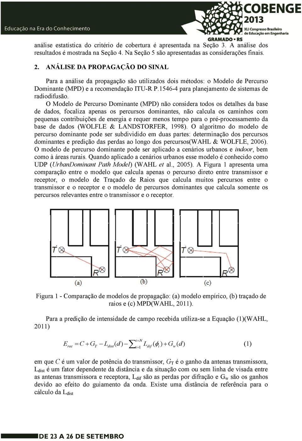 1546-4 para planejamento de sistemas de radiodifusão.