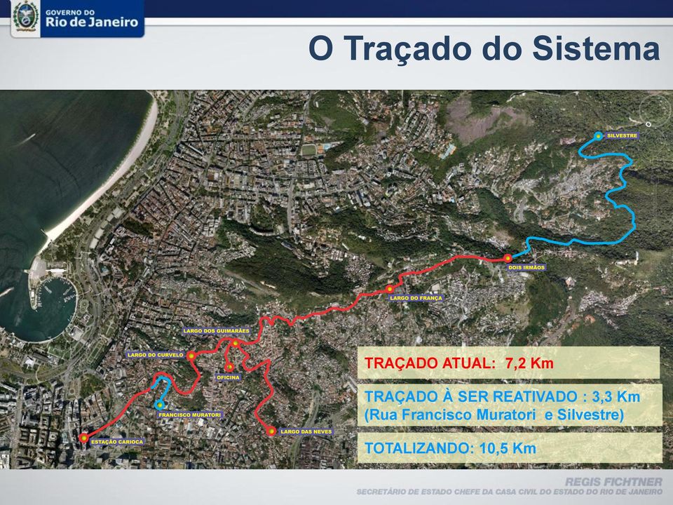 REATIVADO : 3,3 Km (Rua Francisco