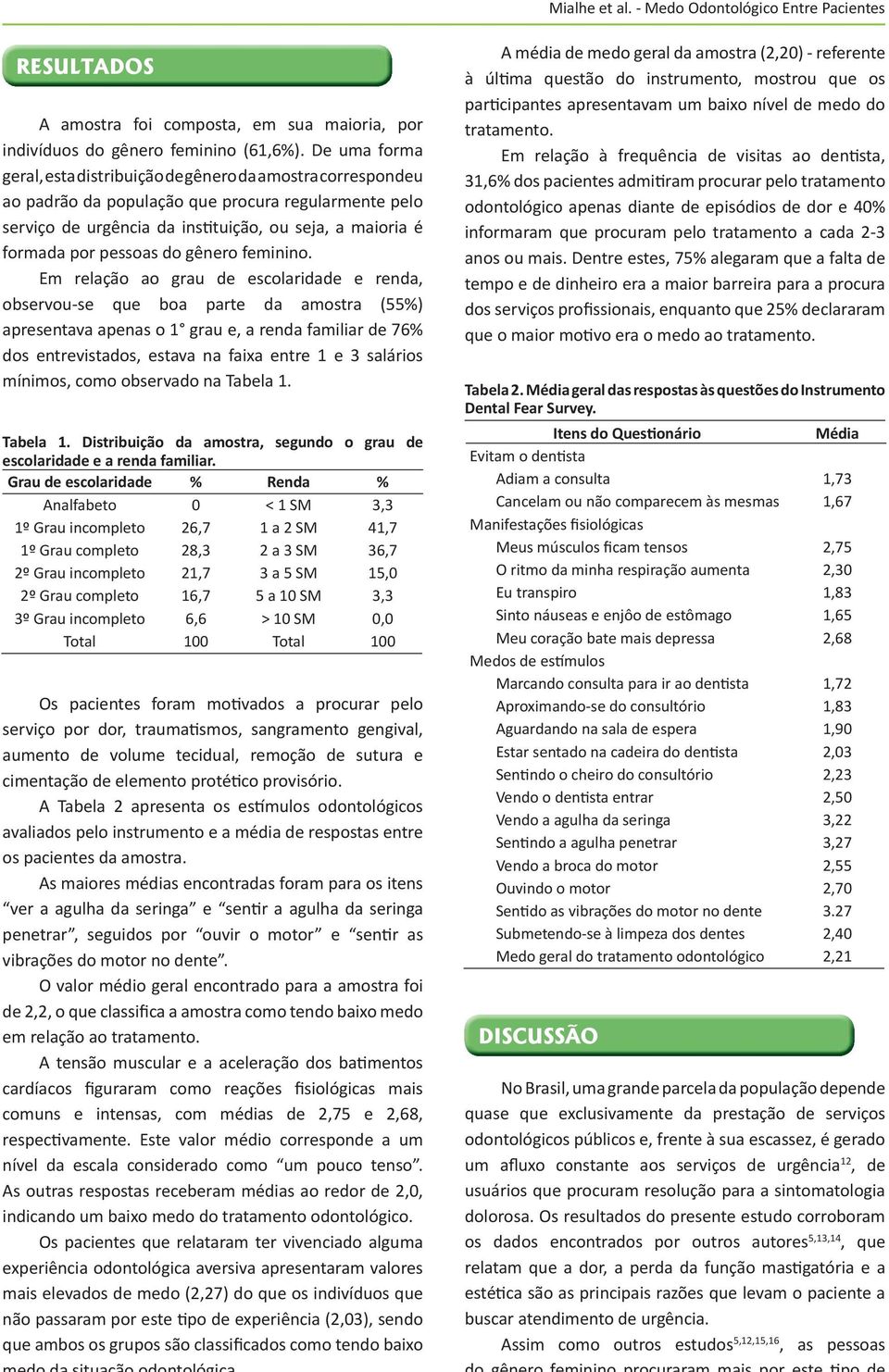 pessoas do gênero feminino.