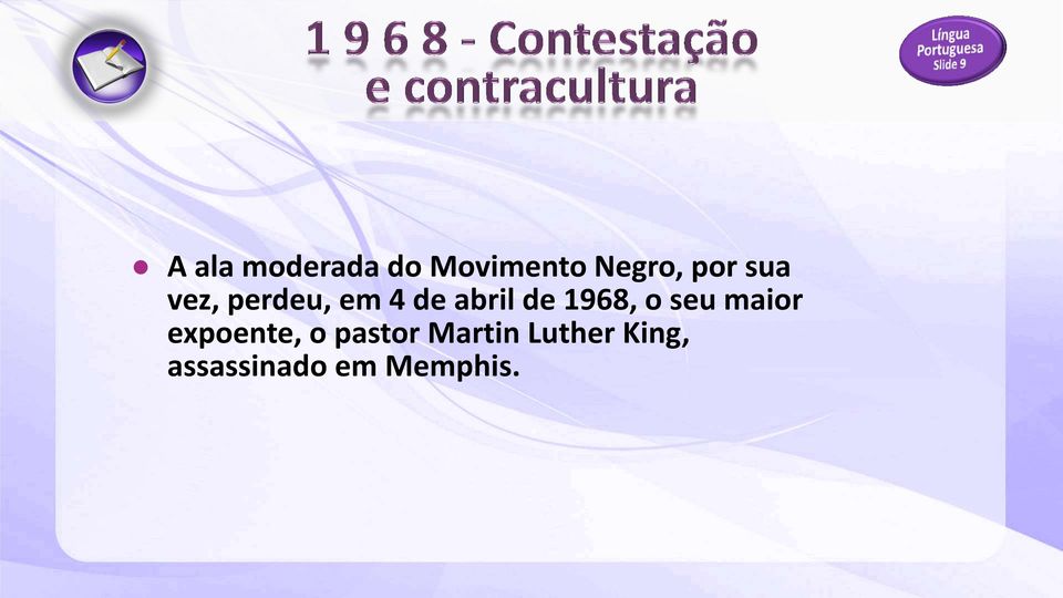 1968, o seu maior expoente, o pastor