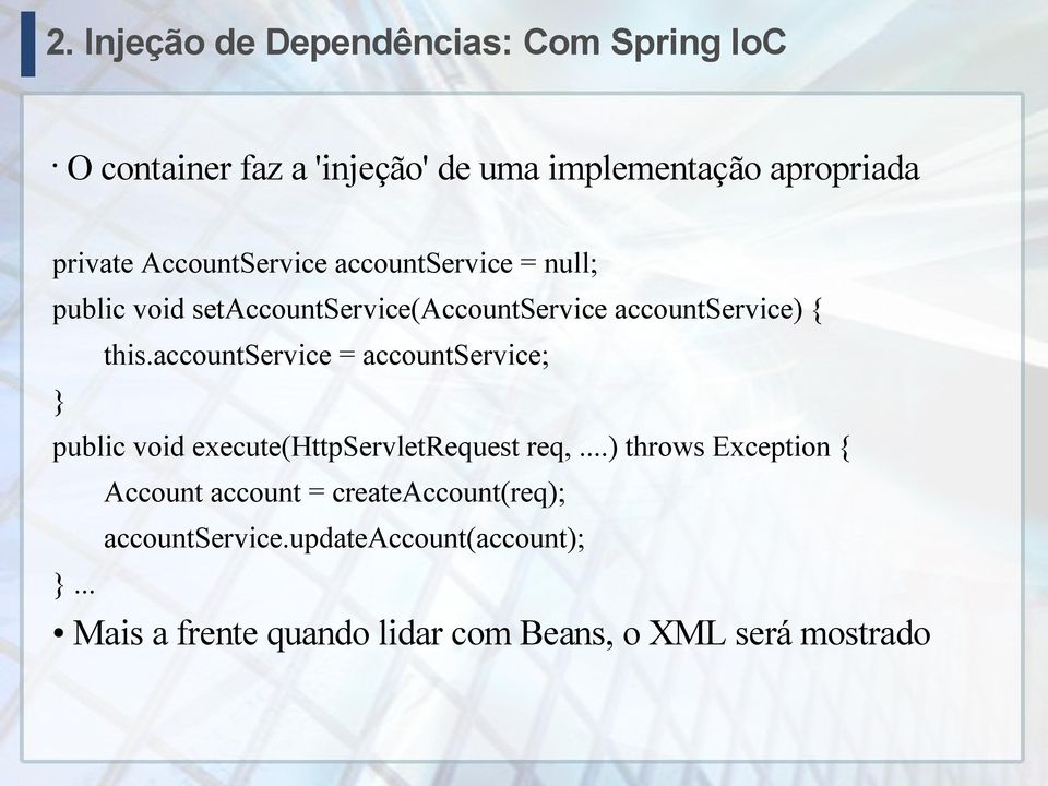 accountservice = accountservice; } public void execute(httpservletrequest req,.