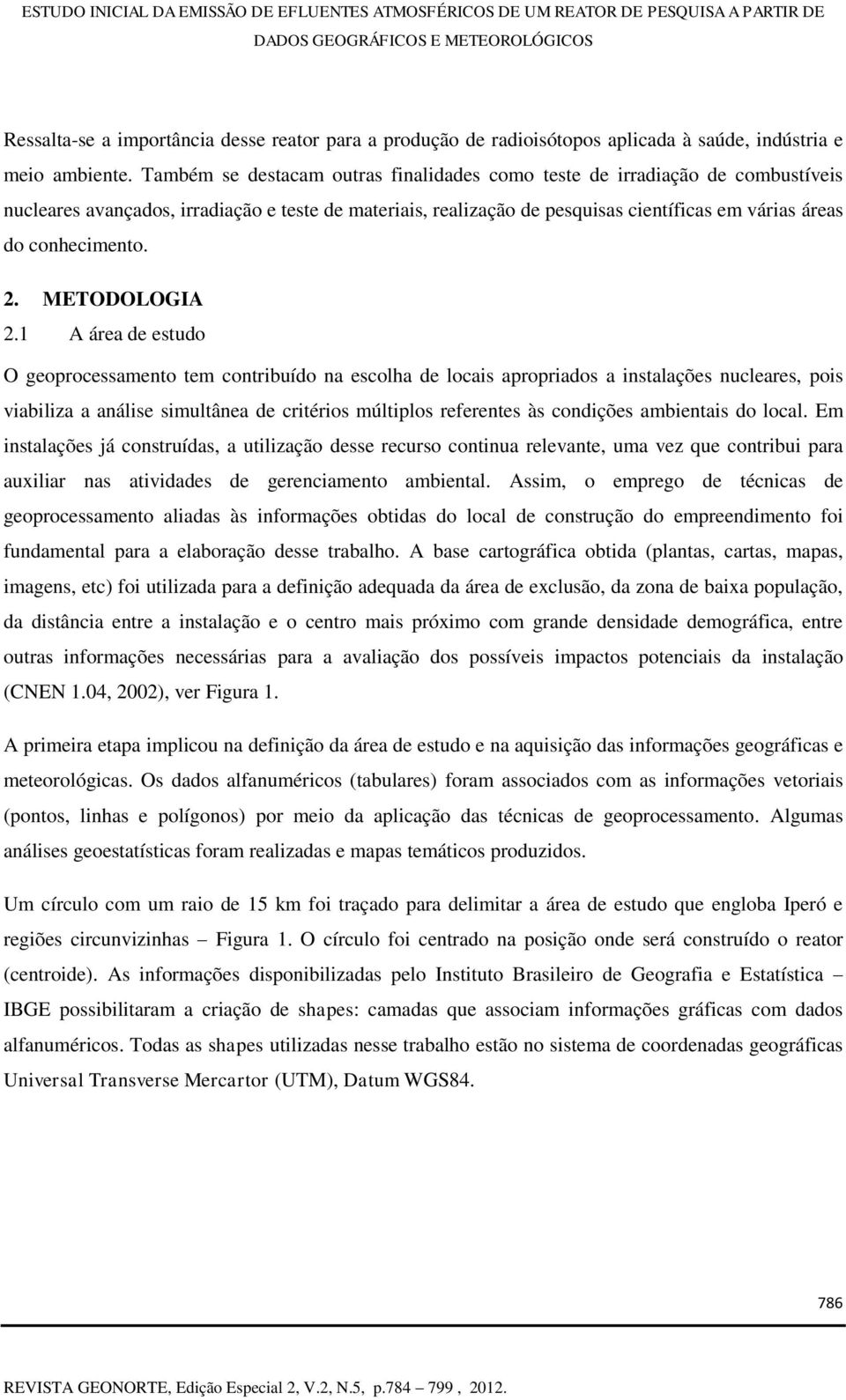 conhecimento. 2. METODOLOGIA 2.