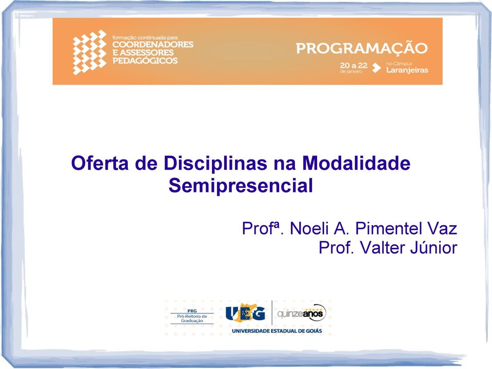 Semipresencial Profª.