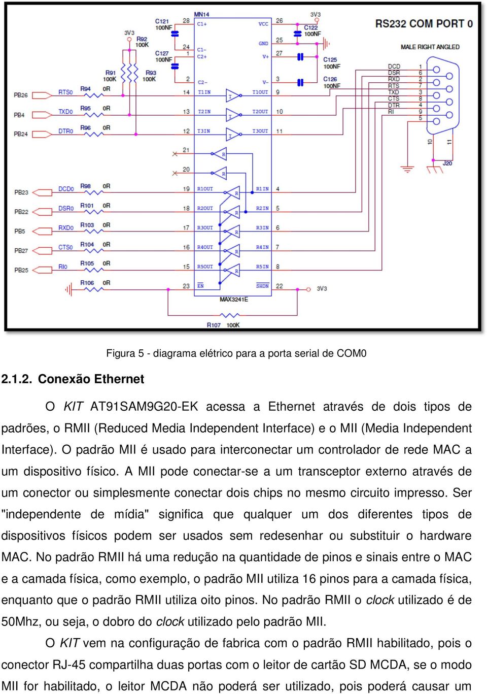 O padrão MII é usado para interconectar um controlador de rede MAC a um dispositivo físico.