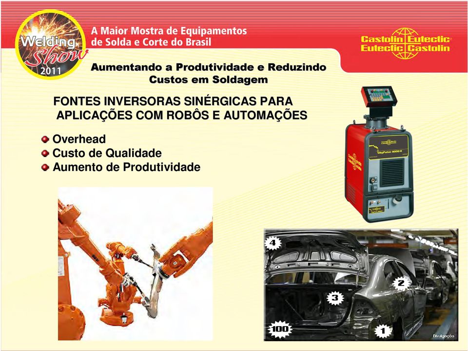 AUTOMAÇÕES Overhead Custo de