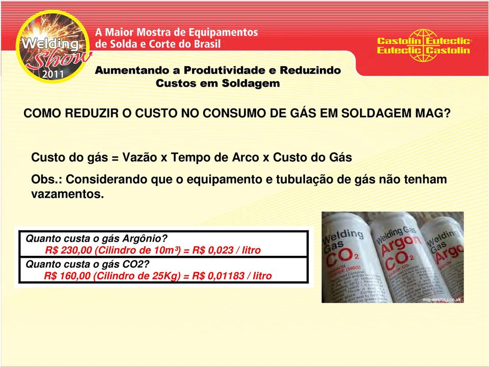 : Considerando que o equipamento e tubulação de gás não tenham vazamentos.