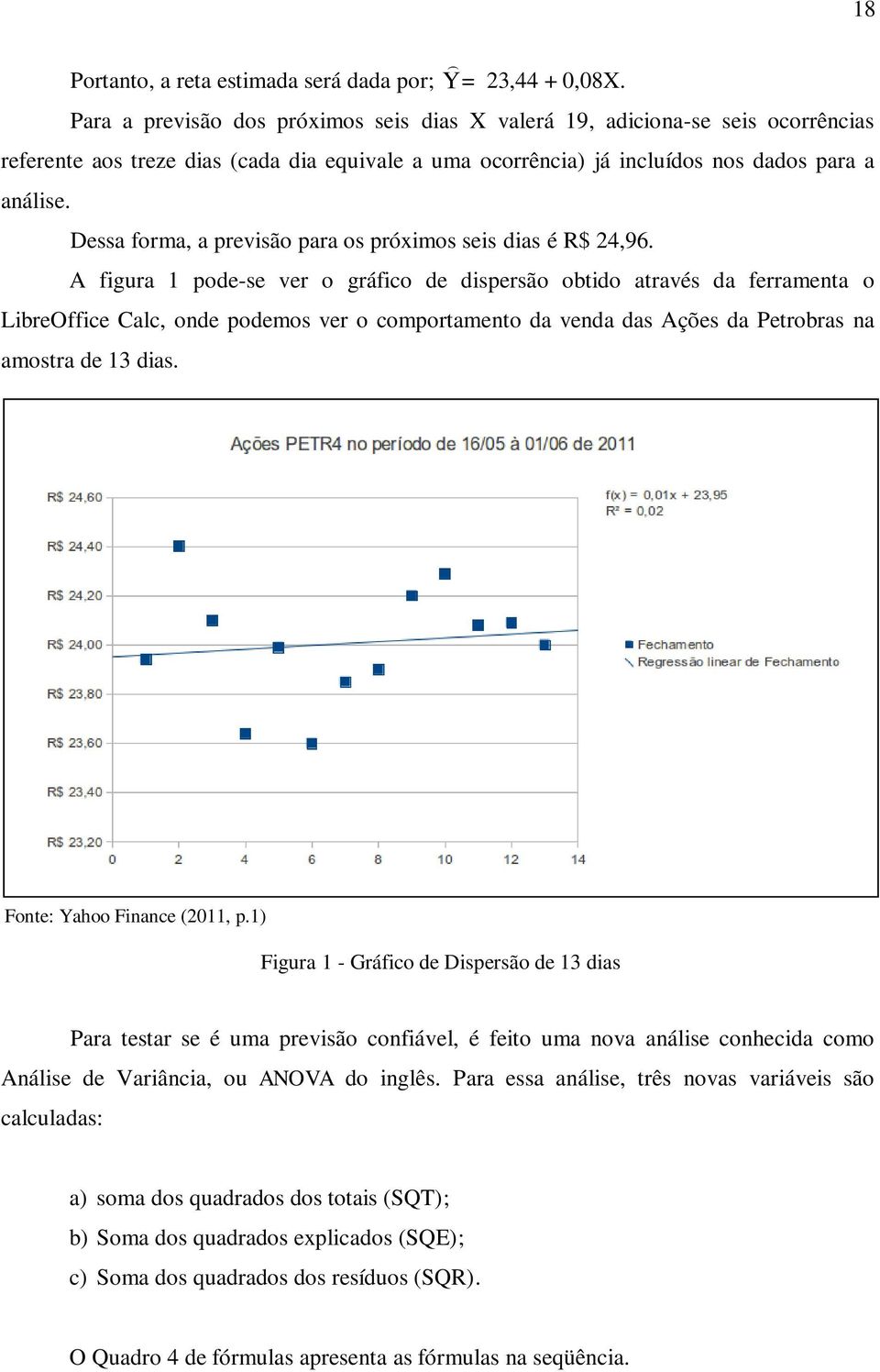 Dessa forma, a previsão para os próximos seis dias é R$ 24,96.