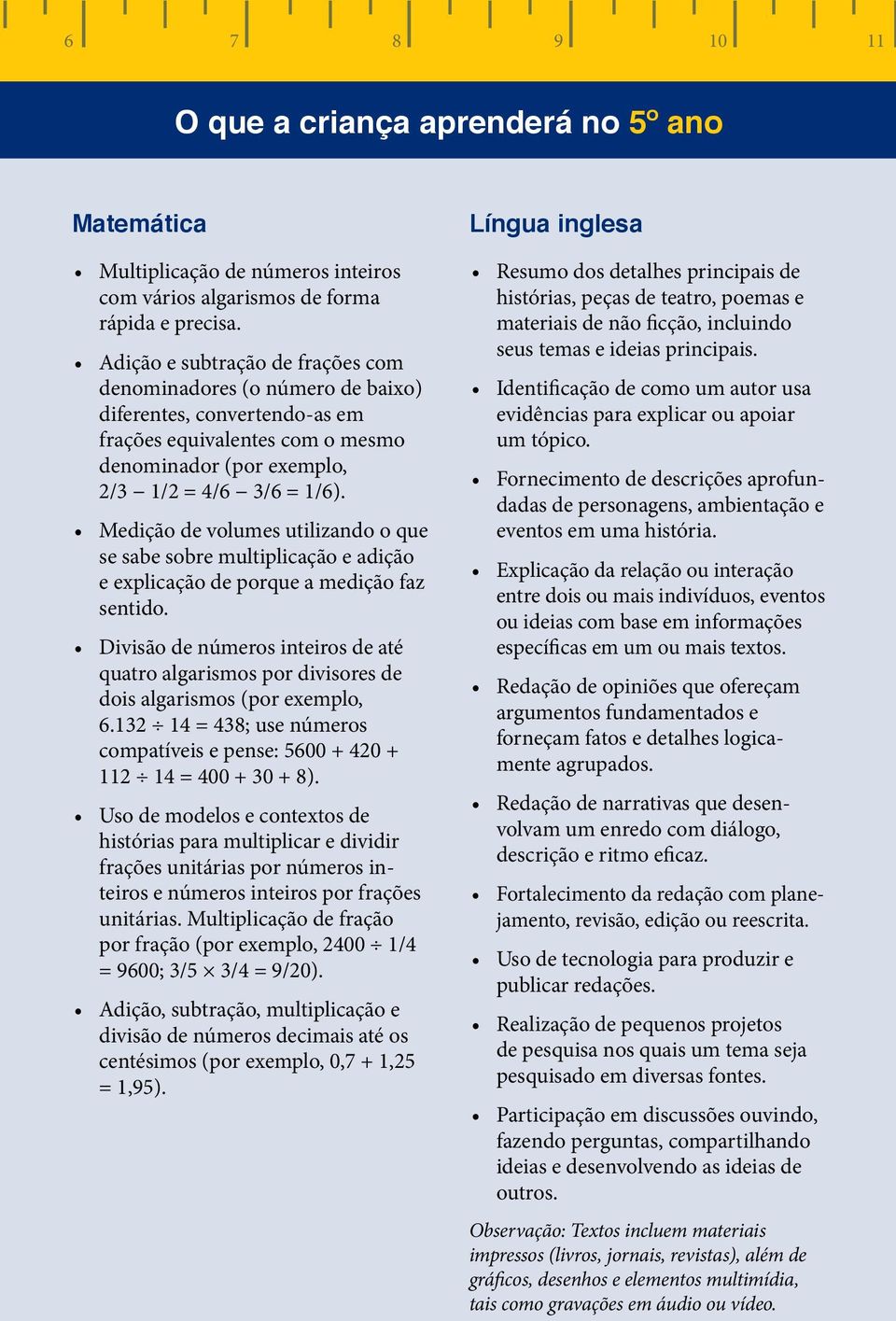 Medição de volumes utilizando o que se sabe sobre multiplicação e adição e explicação de porque a medição faz sentido.