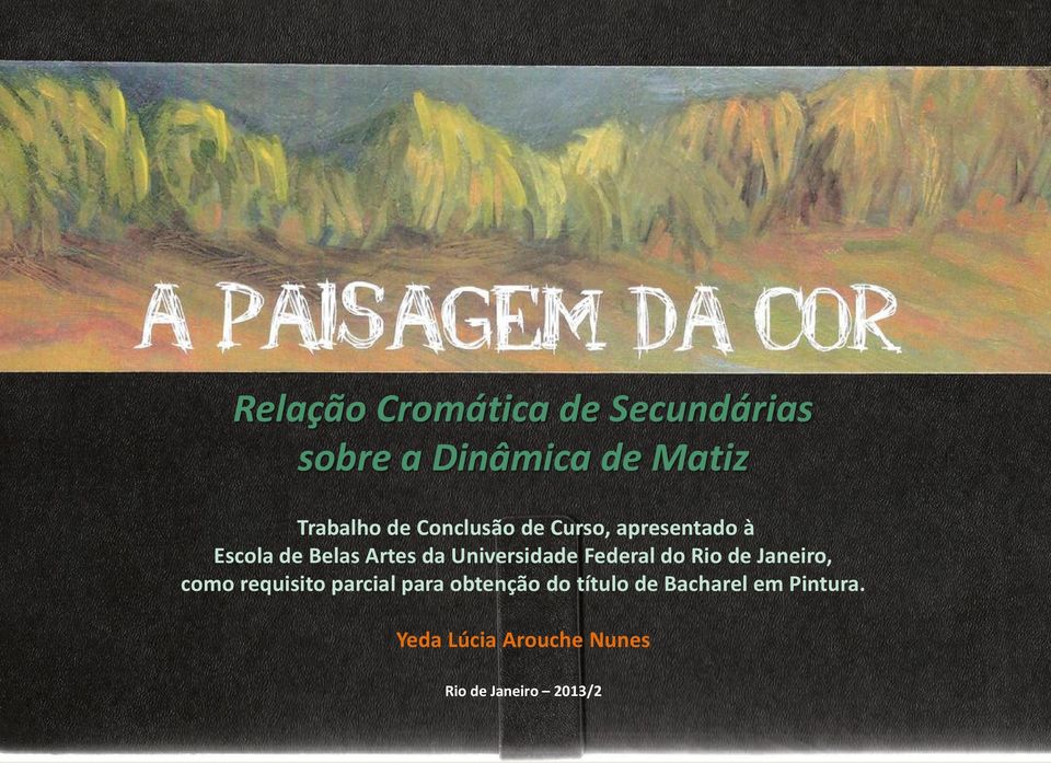Federal do Rio de Janeiro, como requisito parcial para obtenção do