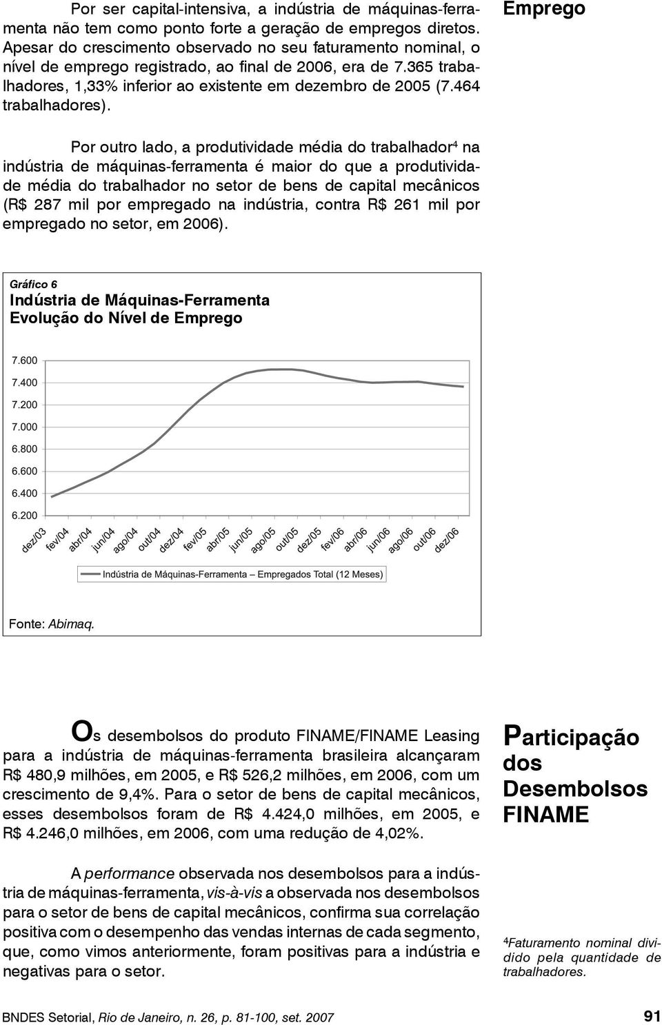 464 trabalhadores).