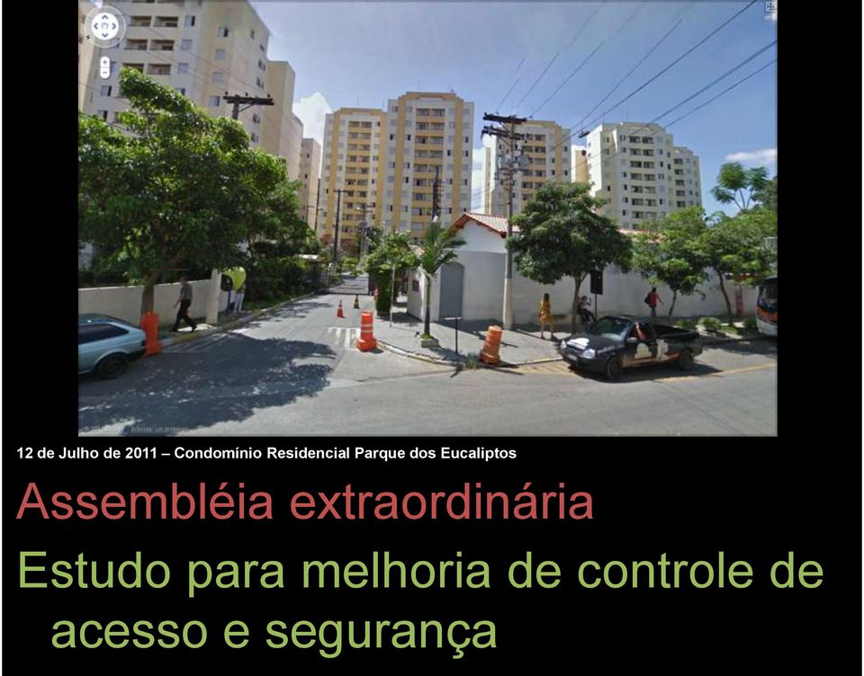 Assembléia extraordinária Estudo