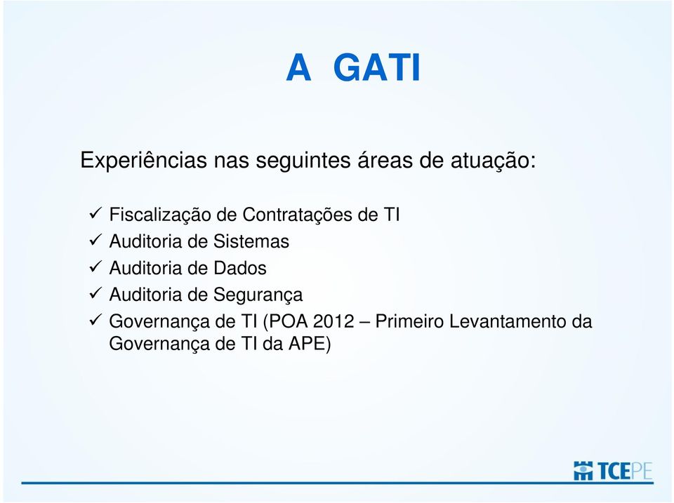 Auditoria de Dados Auditoria de Segurança Governança de