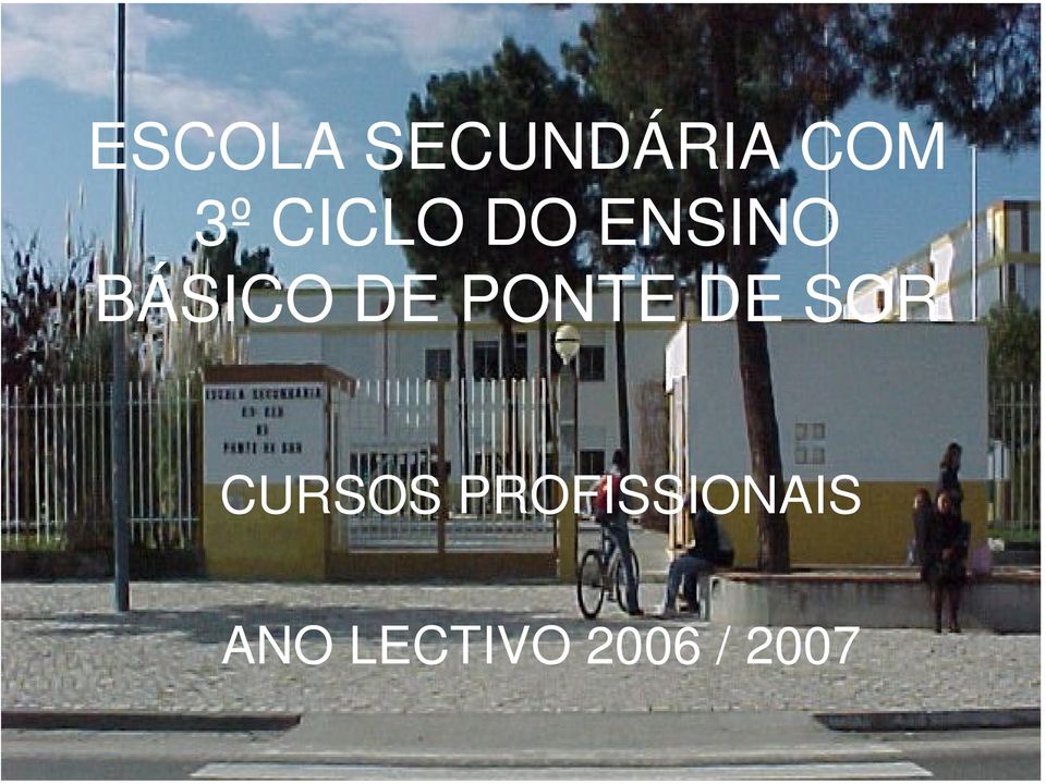 PONTE DE SOR CURSOS