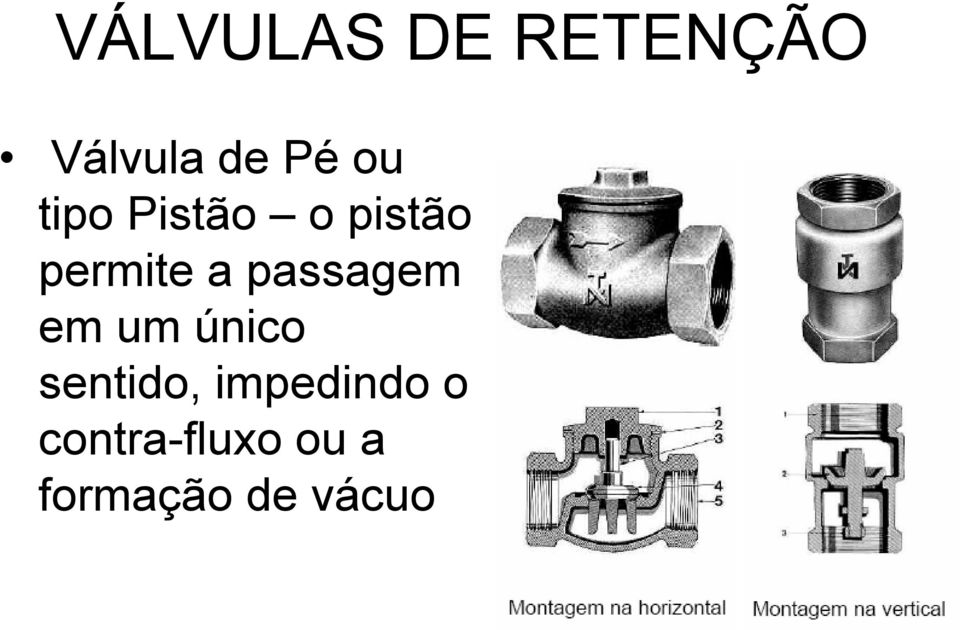 passagem em um único sentido,