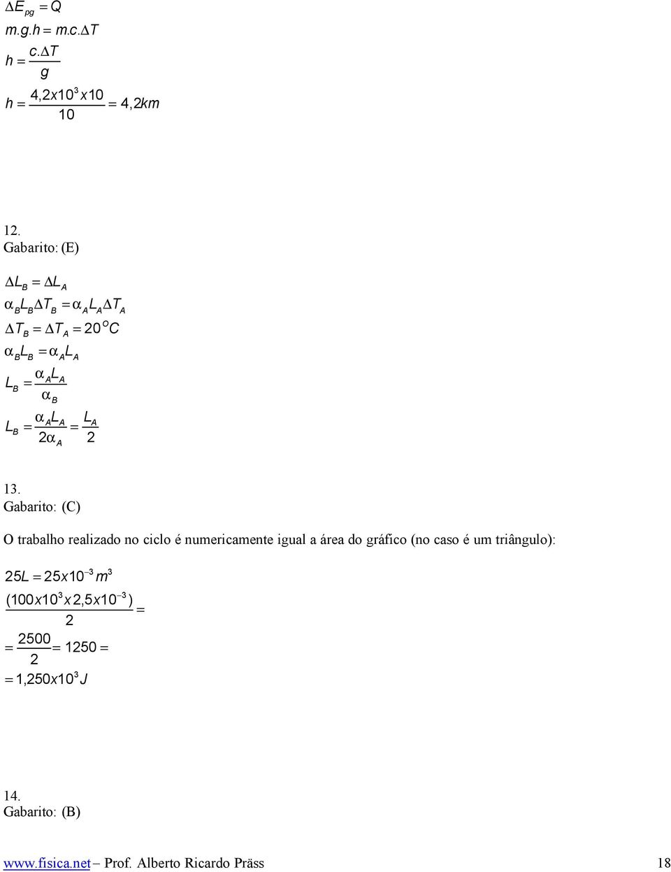 LA = = 2α 2 A L 13.