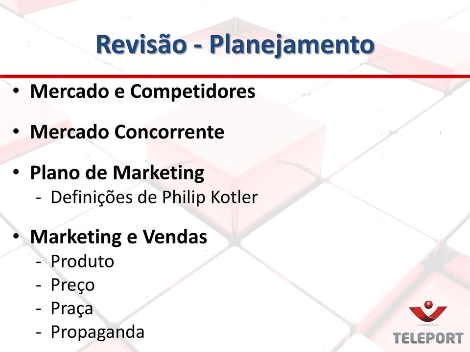 Marketing - Definições de Philip Kotler