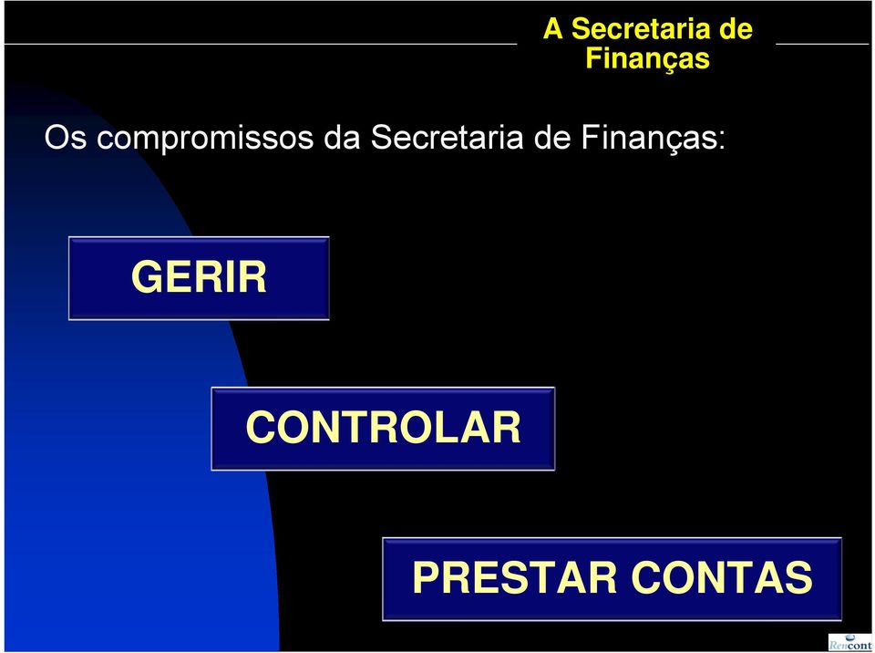 Secretaria de Finanças: