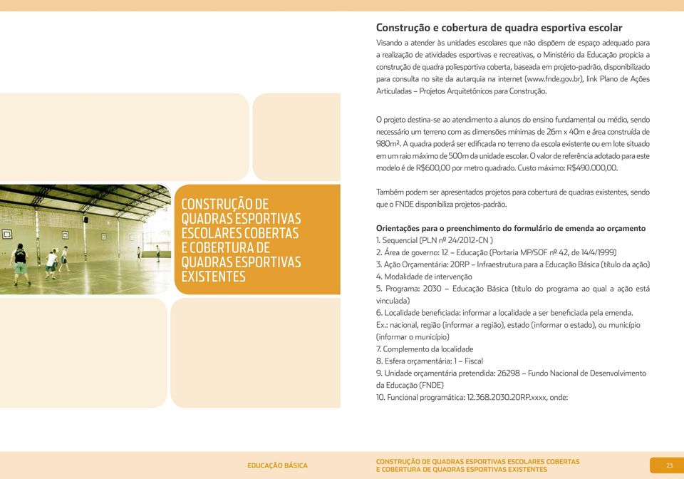 br), link Plano de Ações Articuladas Projetos Arquitetônicos para Construção.