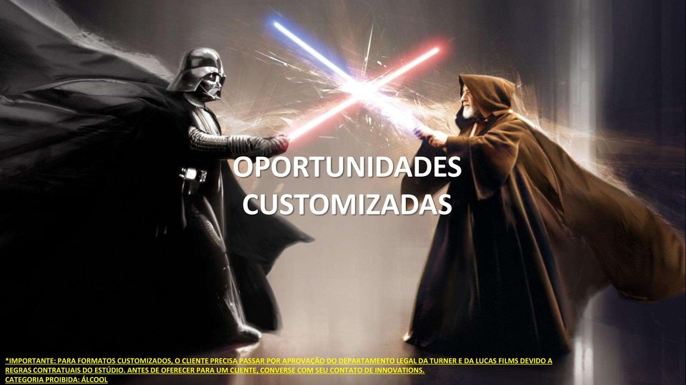 LUCAS FILMS DEVIDO A REGRAS CONTRATUAIS DO ESTÚDIO.