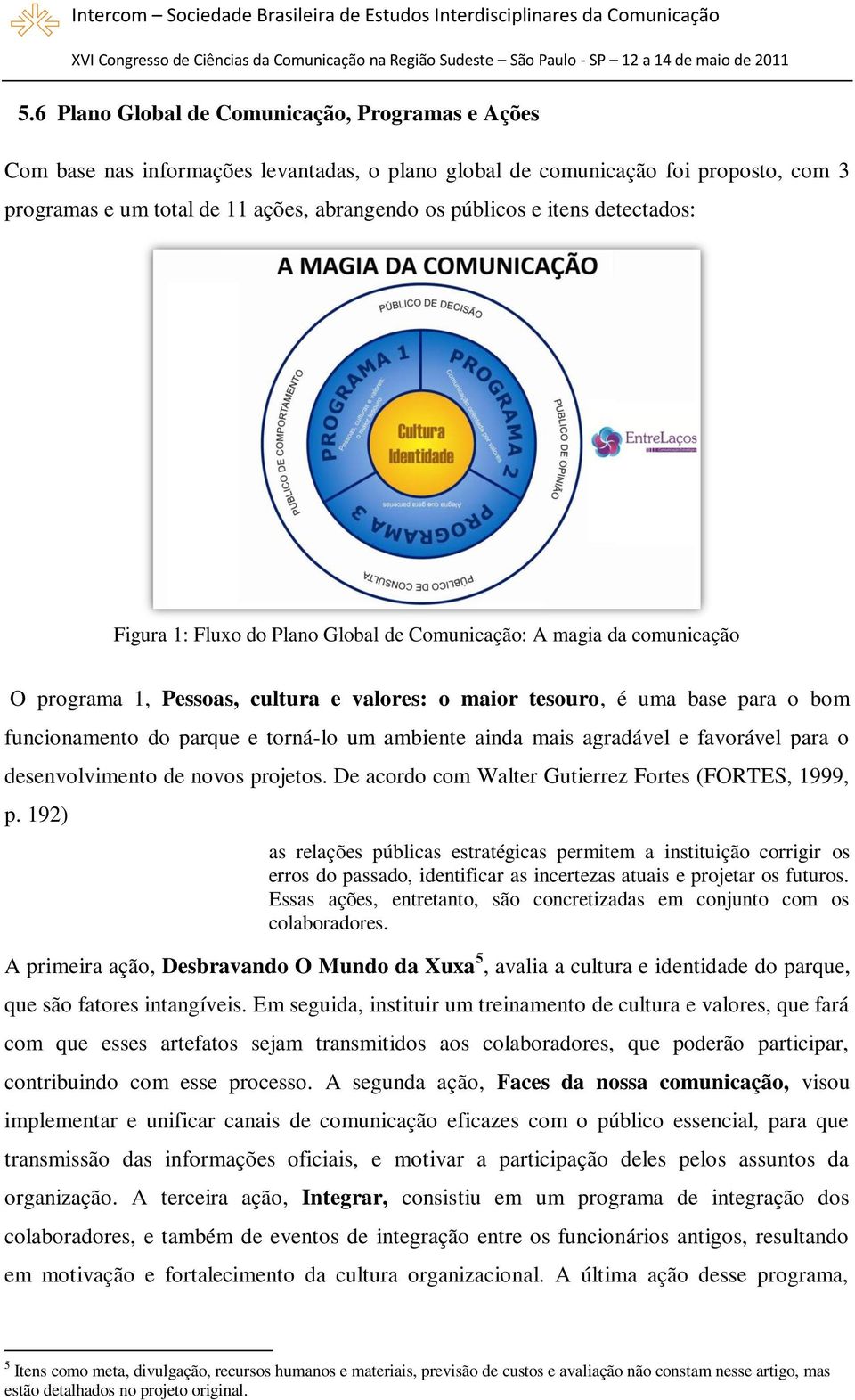 torná-lo um ambiente ainda mais agradável e favorável para o desenvolvimento de novos projetos. De acordo com Walter Gutierrez Fortes (FORTES, 1999, p.