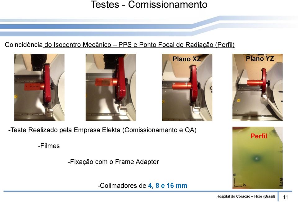 Empresa Elekta (Comissionamento e QA) -Filmes Perfil -Fixação com o