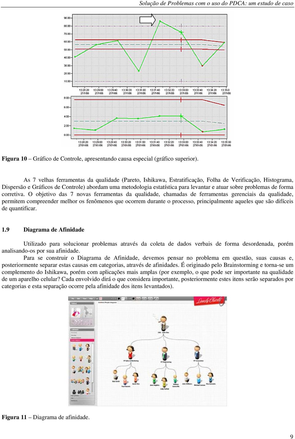 sobre problemas de forma corretiva.