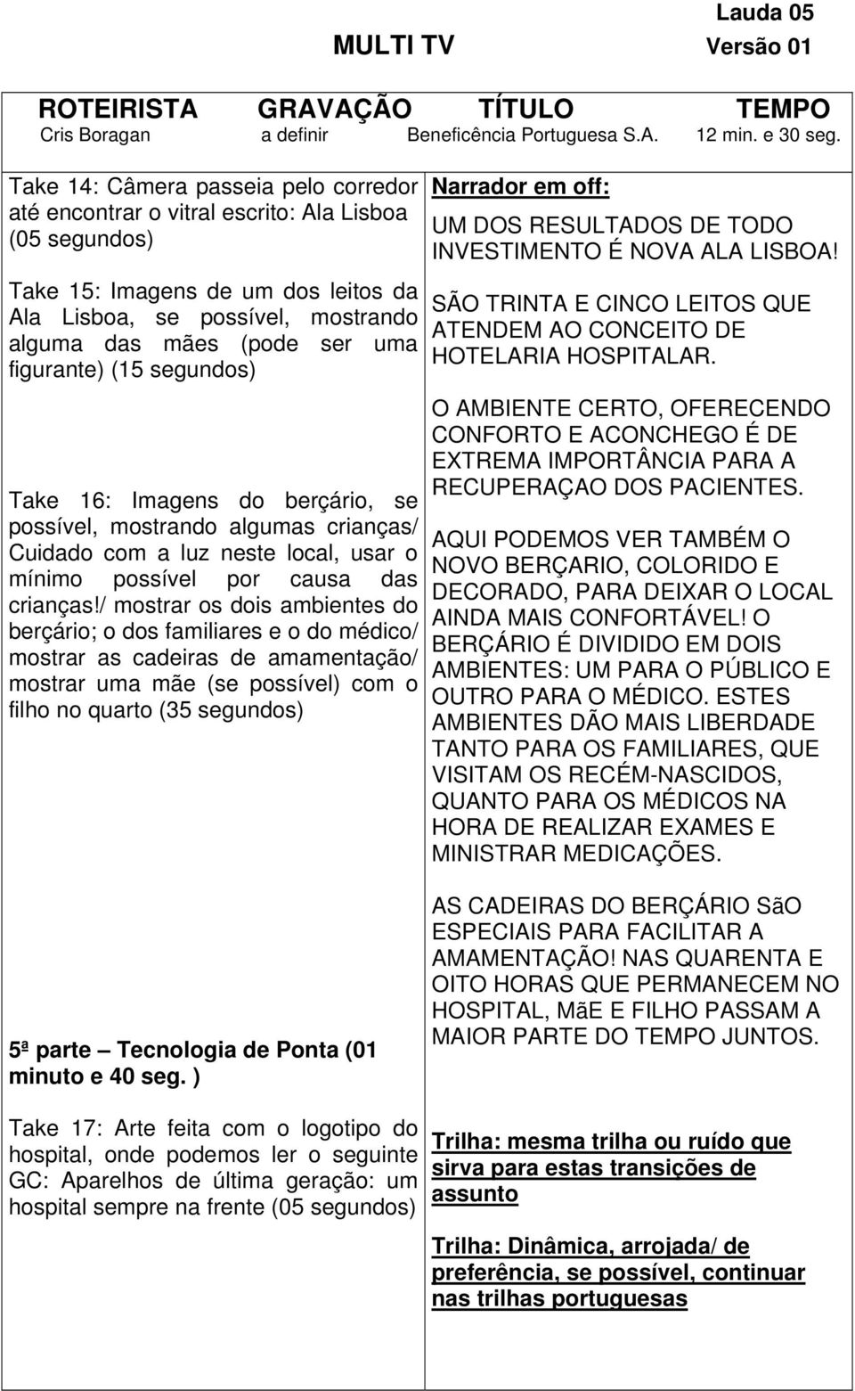 / mostrar os dois ambientes do berçário; o dos familiares e o do médico/ mostrar as cadeiras de amamentação/ mostrar uma mãe (se possível) com o filho no quarto (35 UM DOS RESULTADOS DE TODO