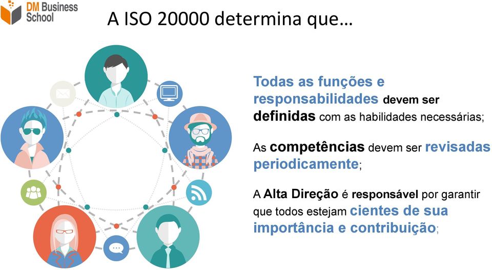 devem ser revisadas periodicamente; A Alta Direção é responsável