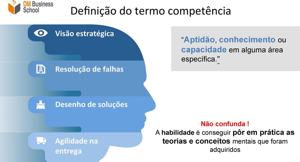 " Desenho de soluções Agilidade na entrega Não confunda!