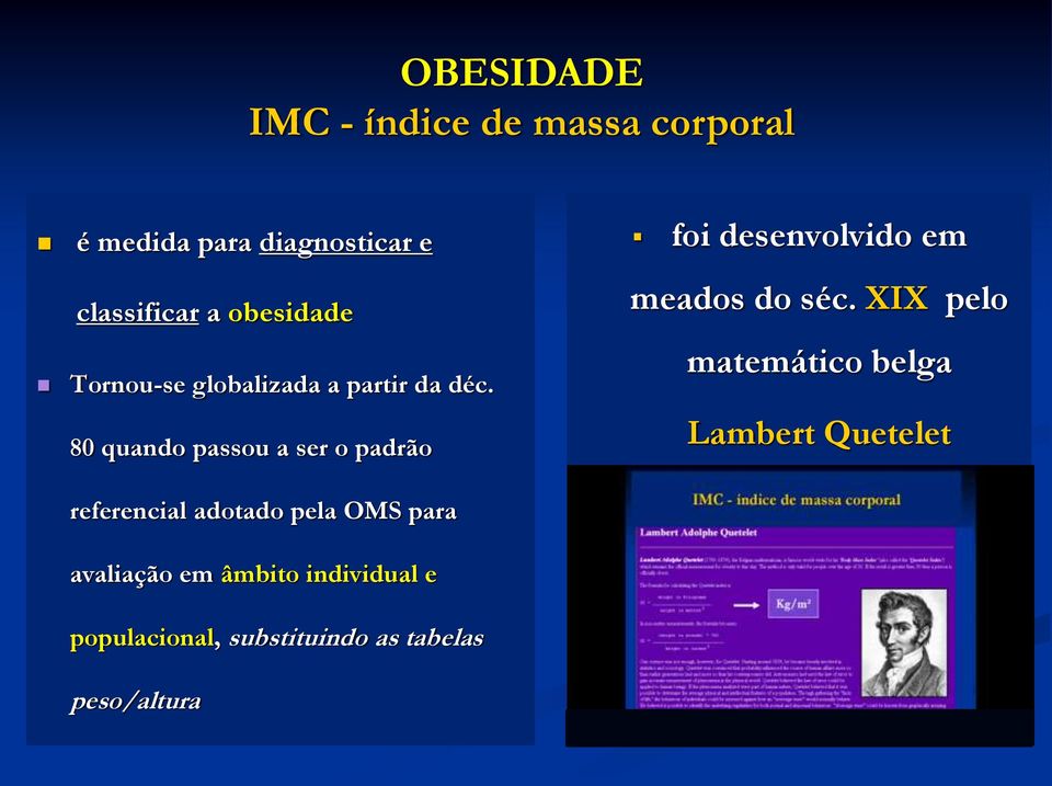 80 quando passou a ser o padrão foi desenvolvido em meados do séc.