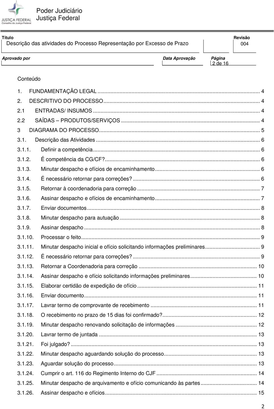 Retornar à coordenadoria para correção... 7 3.1.6. Assinar despacho e ofícios de encaminhamento... 7 3.1.7. Enviar documentos... 8 3.1.8. Minutar despacho para autuação... 8 3.1.9. Assinar despacho... 8 3.1.10.