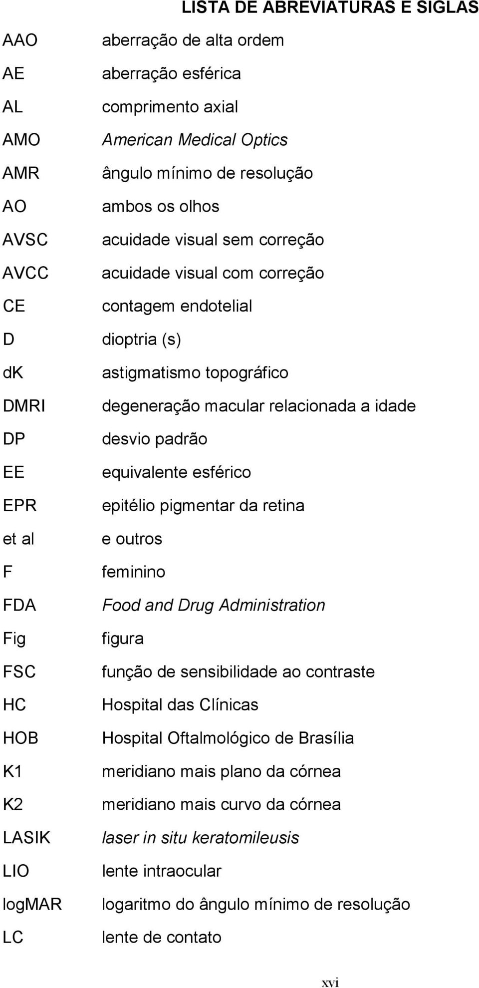 macular relacionada a idade desvio padrão equivalente esférico epitélio pigmentar da retina e outros feminino Food and Drug Administration figura função de sensibilidade ao contraste Hospital das