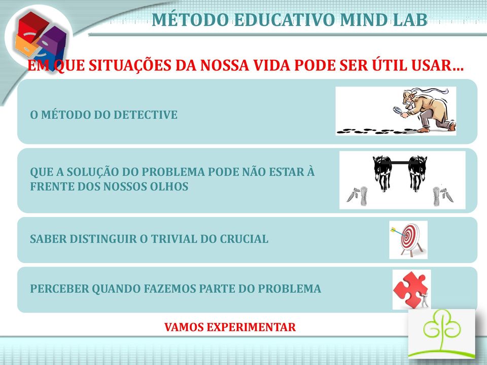 NÃO ESTAR À FRENTE DOS NOSSOS OLHOS SABER DISTINGUIR O TRIVIAL DO