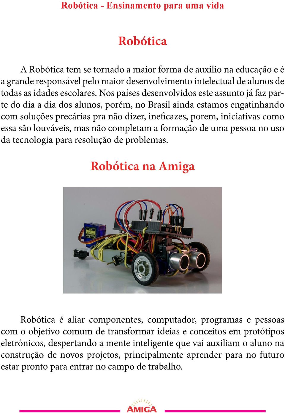 são louváveis, mas não completam a formação de uma pessoa no uso da tecnologia para resolução de problemas.