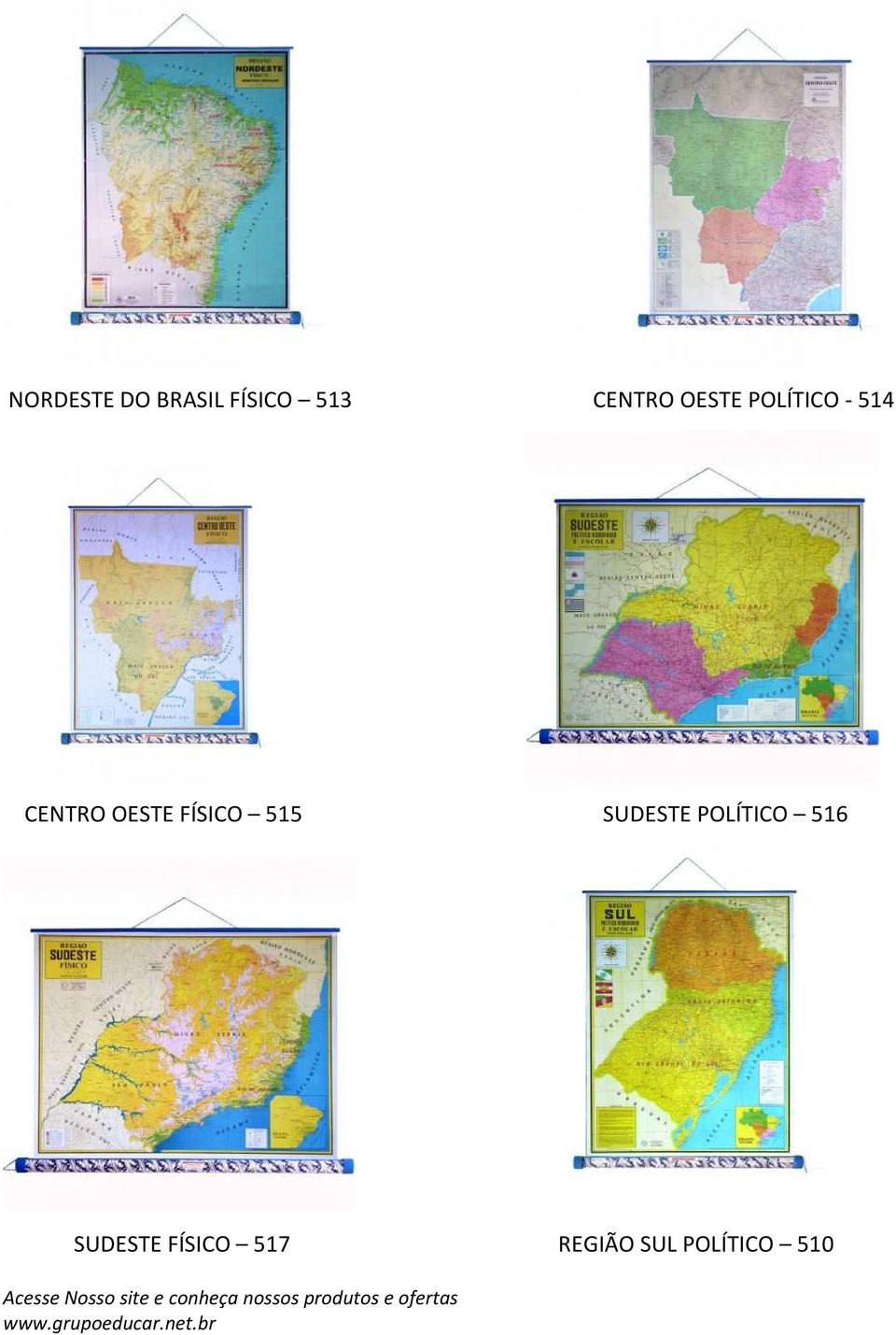 FÍSICO 515 SUDESTE POLÍTICO 516