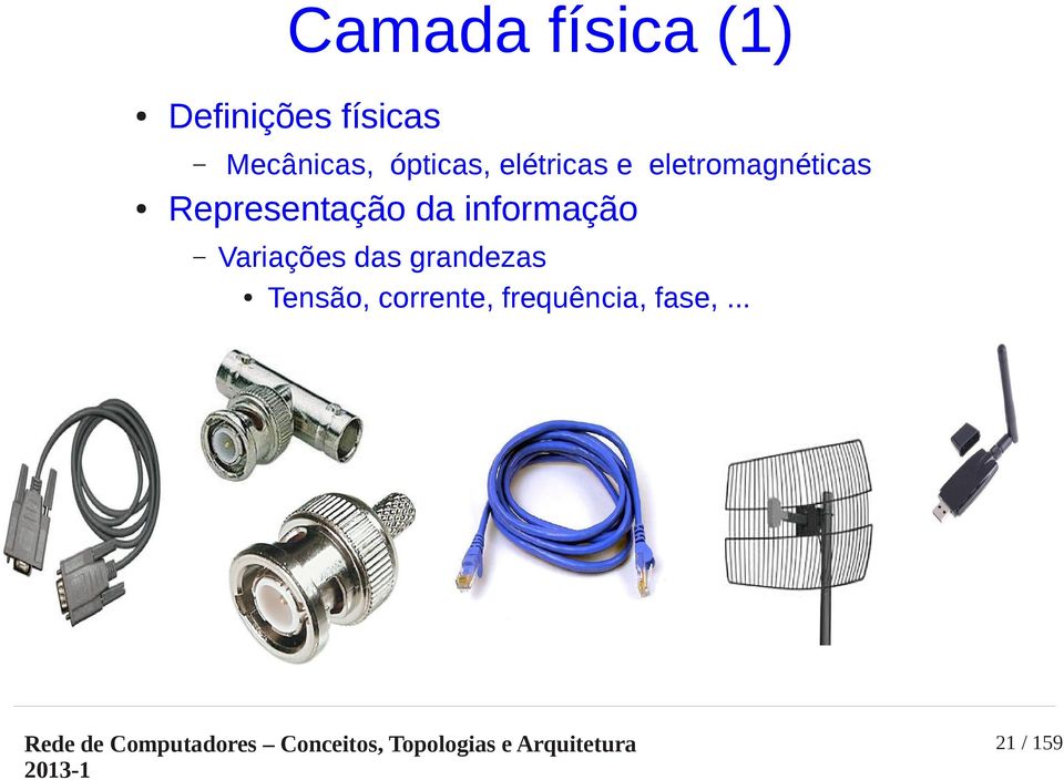 eletromagnéticas Representação da informação