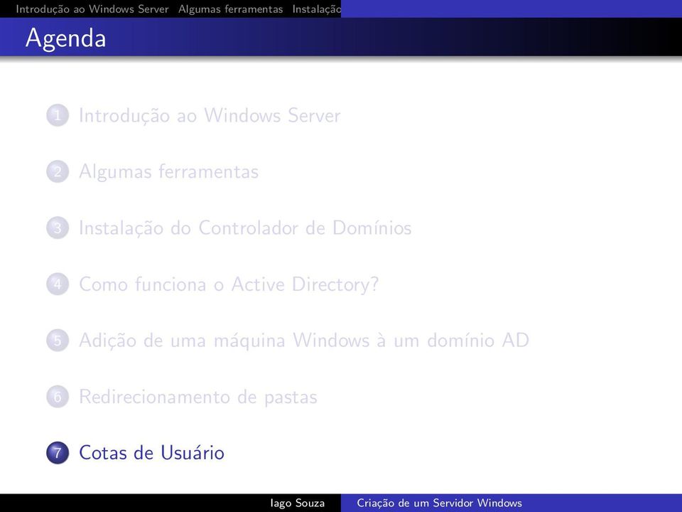 Como funciona o Active Directory?